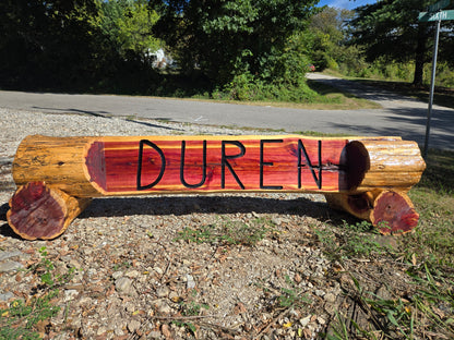 Cedar Home Sign